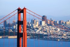 San Francisco skyline.