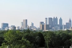 Atlanta skyline.