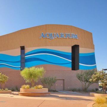 Exterior view of OdySea Aquarium