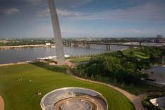 The Gateway Arch in St. Louis