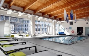 Indoor pool.