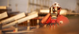 Construction worker on a solar site.