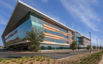 Exterior view of the building