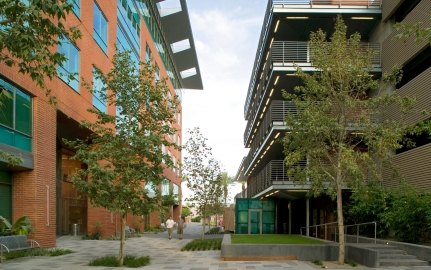 Exterior view of ASU Fulton Center