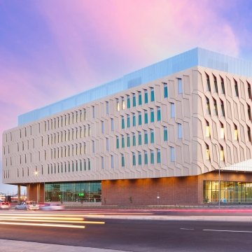 Exterior view of the Arizona State University Planetary Center