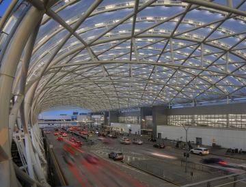 Hartsfield Jackson terminal entrance. 