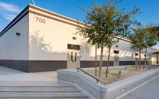 Exterior view of Barry Goldwater High School