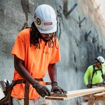 construction workers on jobsite