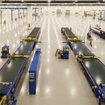 Boeing Composite Center of Excellence Conveyor Belts