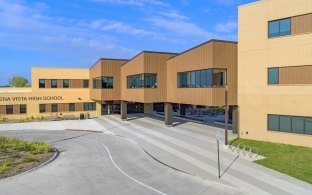 Omaha Public Schools Buena Vista High School  exterior