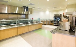 Housing and Healthcare Facility Stockton Kitchen