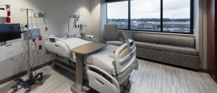 Piedmont Cartersville patient room