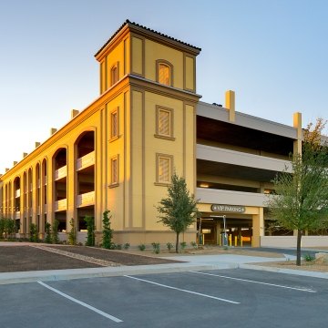 Exterior view of Casino Del Sol Parking Structure