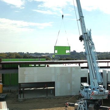 Immanuel Medical Center Family Clinic being built