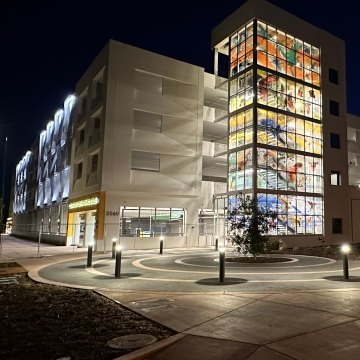 Dublin Transit Center Parking Garage