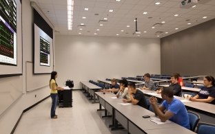 Classroom of students