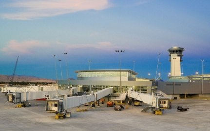 Harry Reid International Airport Satellite D, NW Wing Addition exterior