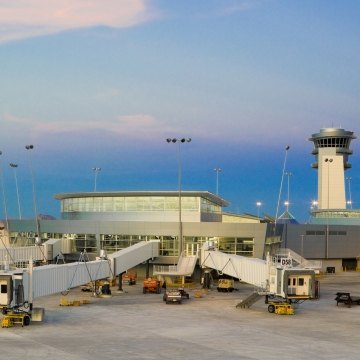 Harry Reid International Airport Satellite D, NW Wing Addition exterior