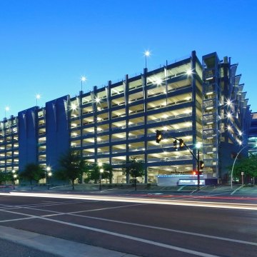 Exterior view of Hayden Ferry Lakeside Garage 