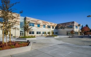 Exterior view of the middle school