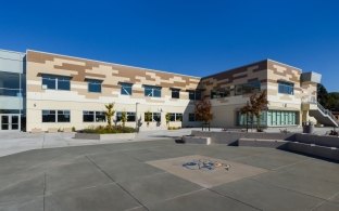 Exterior view of the middle school