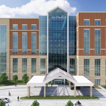 Houston Methodist Cypress Hospital rendering