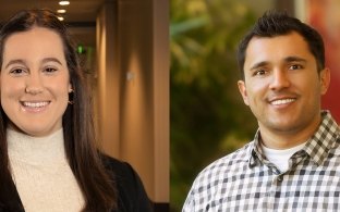 Megan O'Brien headshot on the left and Jose Bojorquez headshot on the right.