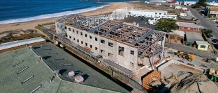 Construction of MBARI’s new Instrumentation Integration and Testing Facility (Image courtesy of MBARI)