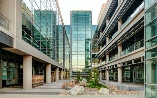 Exterior view of the Mesa College Science & Math Building.