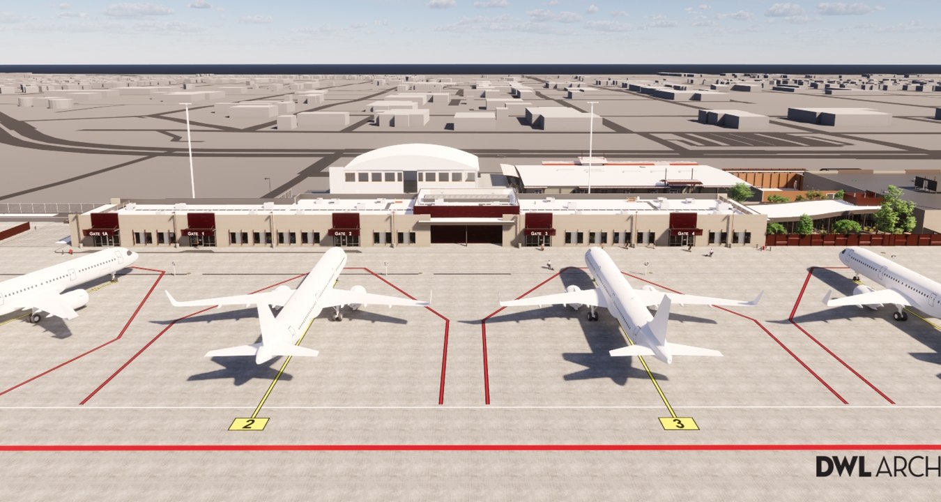 Mesa Gateway Terminal rendering