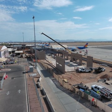 Mesa Gateway Terminal jobsite