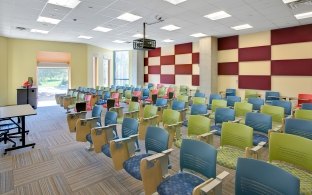 Interior room at NM State University — Arts Complex