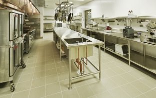 Kitchen Teaching Area in Culinary Art Building at Paradise Valley High School