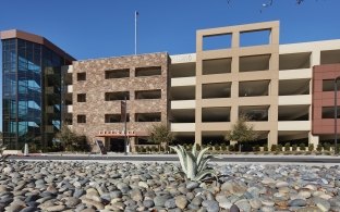 Parking structure outside