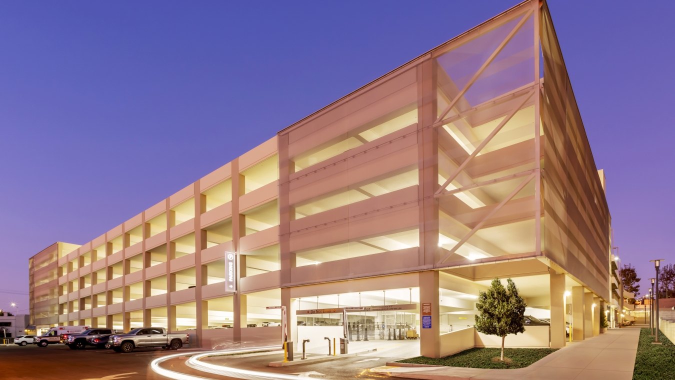 Exterior Providence Tarzana Parking Structure