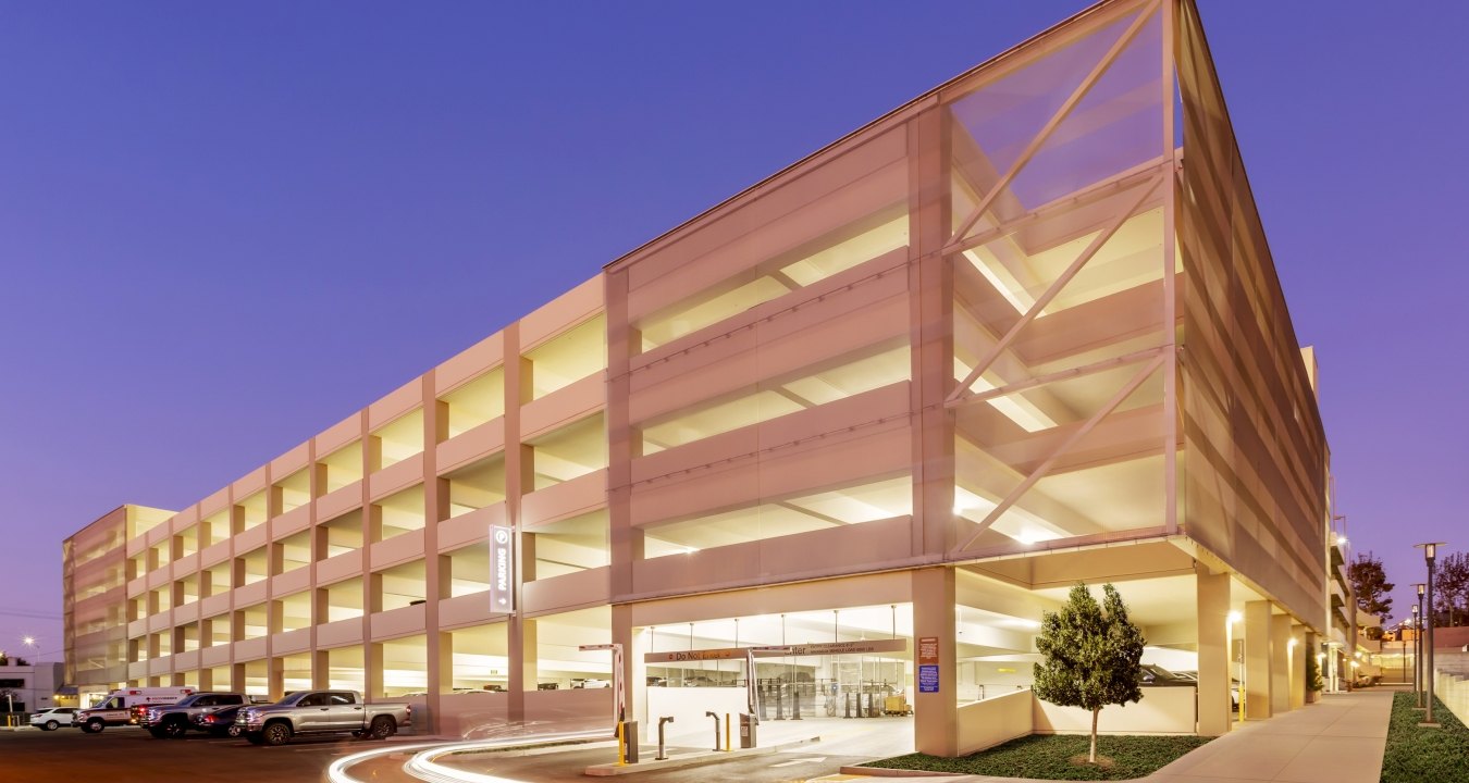 Exterior Providence Tarzana Parking Structure