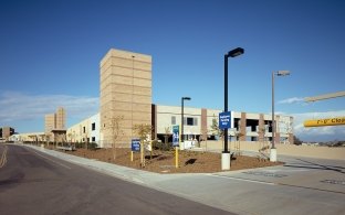 Street Fronting Rady Children's Hospital Parking Structure and Entrance