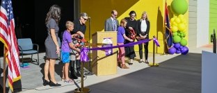 Ribbon cutting ceremony