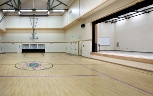 Sac City USD School of Engineering & Sciences Basketball Court