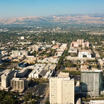 San Jose skyline.