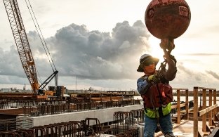 construction worker on jobsite