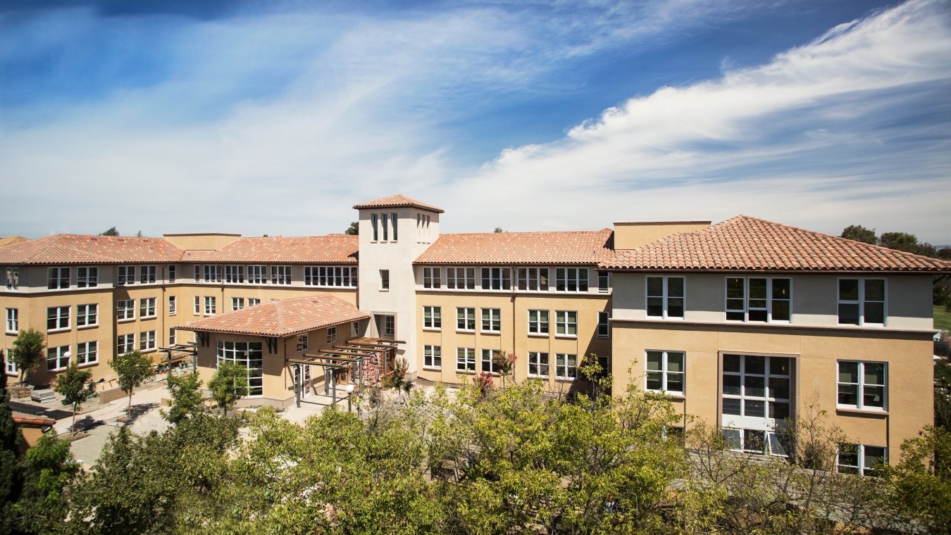 Exterior view of the building