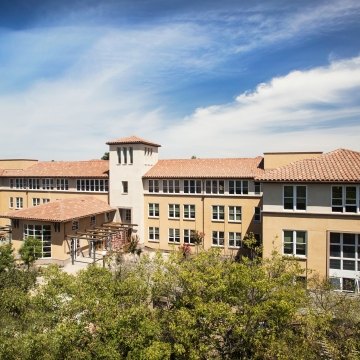 Exterior view of the building