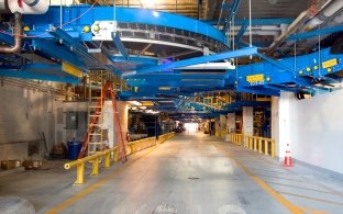 In-line Baggage Handling System at LAX Tom Bradley International Terminal