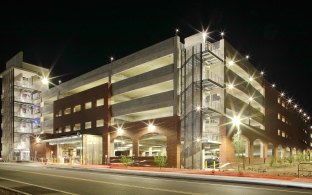 South Stadium Parking Structure Exterior View