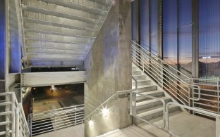 South Stadium Parking Structure Stairwell