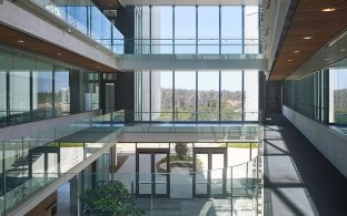 building interior lobby