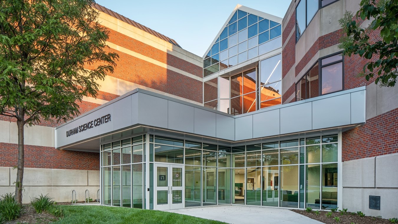 Durham Science Center entrance