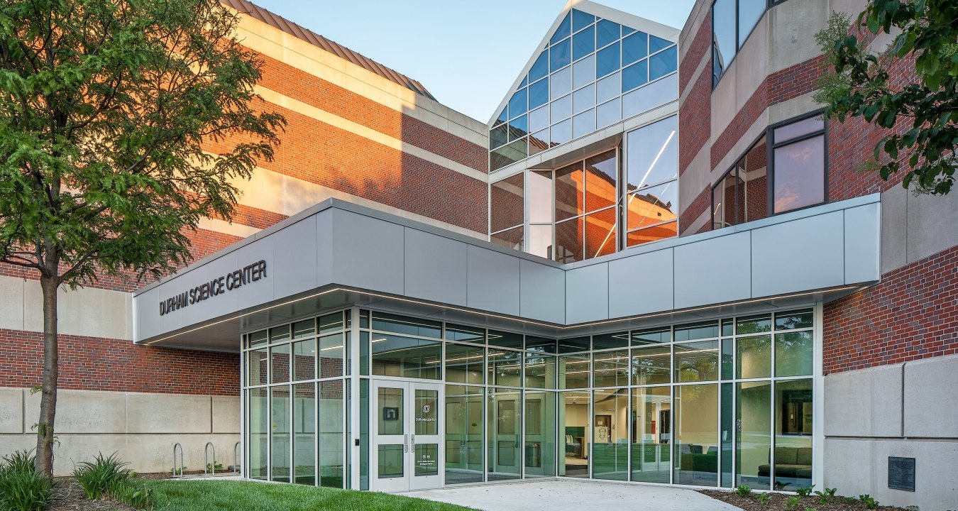 Durham Science Center entrance