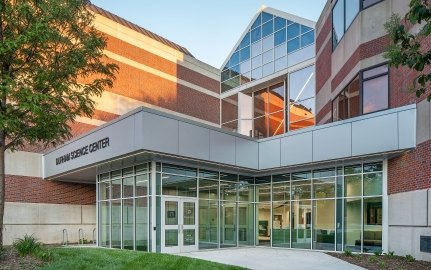 Durham Science Center entrance